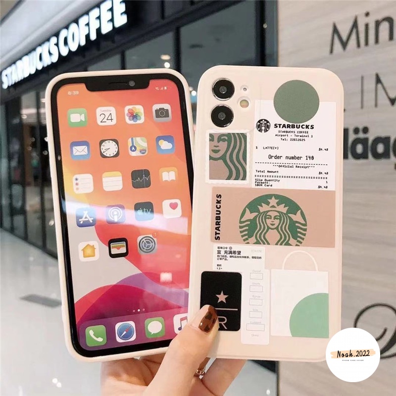STARBUCKS Ốp Điện Thoại Cho Oppo A96 A15 A16 A12 A5S A7 A16K A16E A1K A54 A74 A76 A36 A3S A11K A5 A9 A53 A33 2020 A31 A92 Reno 7 5F 4F 4E A12E A9 A9S