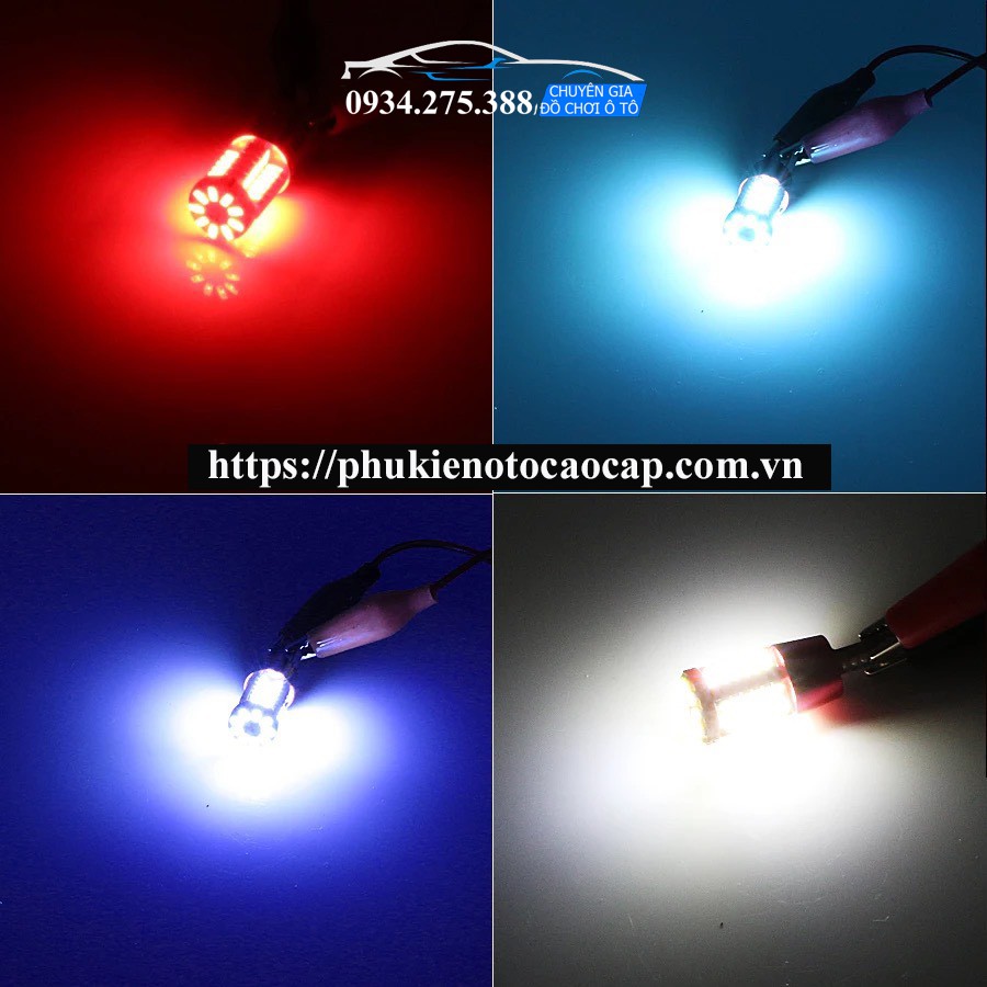 Bóng đèn LED DE MI, LĂNG TÉC  SIÊU SÁNG, CHỊU NHIỆT, BỀN BỈ cho các dòng xe