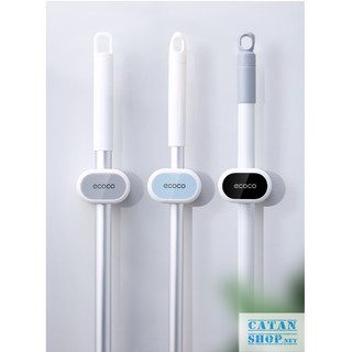 Móc treo chổi dán tường ,treo cây lau nhà Ecoco ,treo dù dính chắc chắn,chịu lực,không khoan tường Ecoco