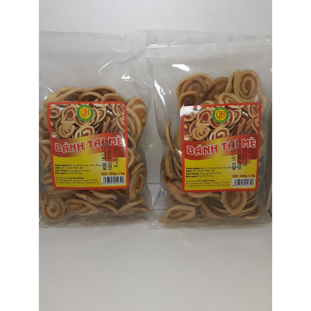 Đồ  Ăn Vặt Bánh Tai  Mè 150gr