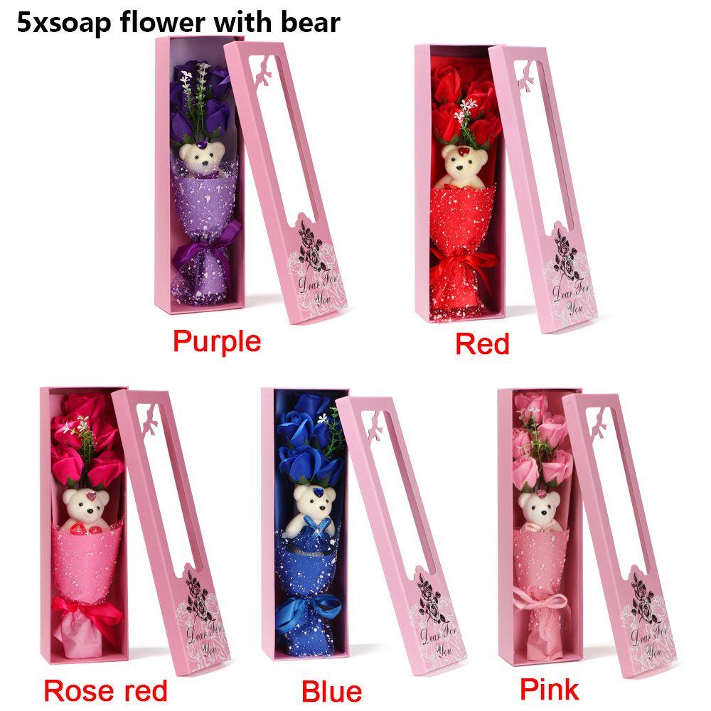 Xà Phòng Tắm Hương Hoa Hồng Hoạt Hình Lãng Mạn Sáng Tạo Trang Trí Nhà Cửa / Tiệc Cưới