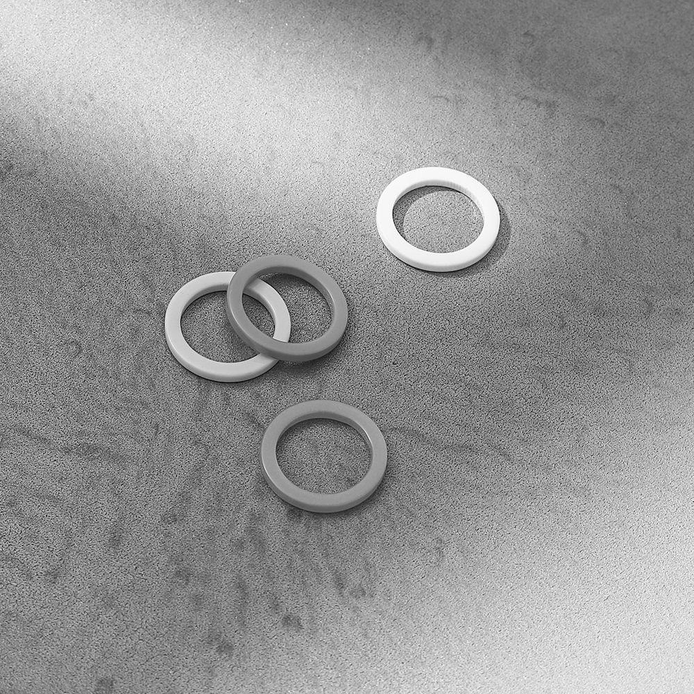 Set 4 Nhẫn VANES1 Họa Tiết Đa Giác Thời Trang