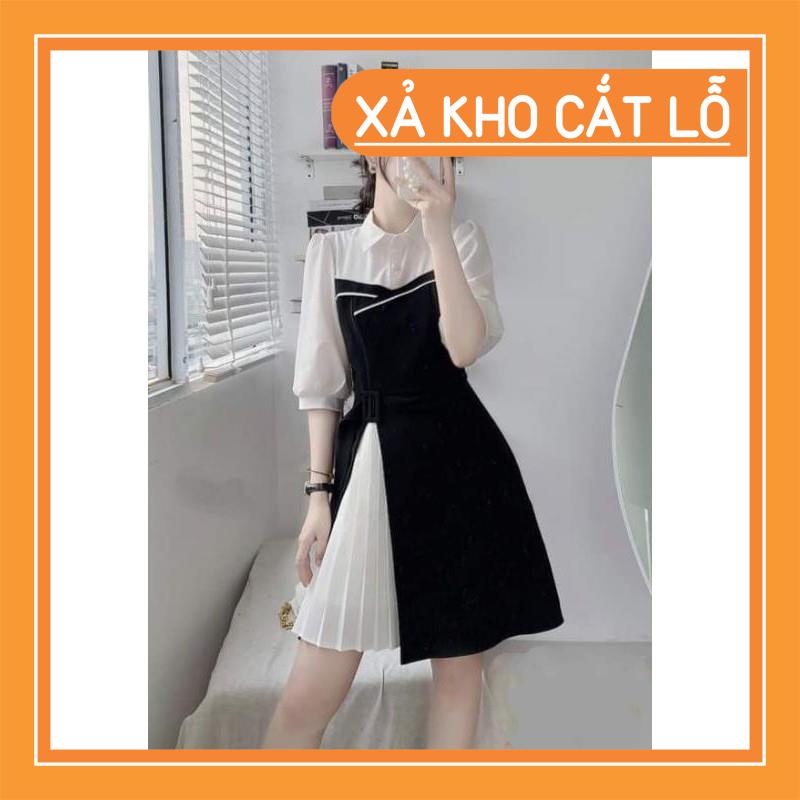 [Quần Áo Hot] Đầm công sở phối dập li Taris Dress | BigBuy360 - bigbuy360.vn