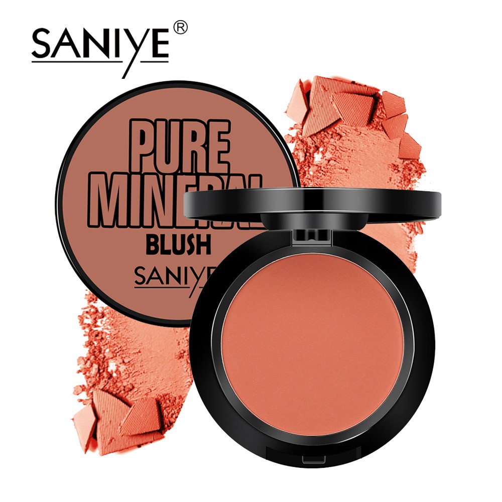 Phấn Má Hồng SANIYE E0119 10 Màu Tùy Chọn Trang Điểm Thời Trang 8g
