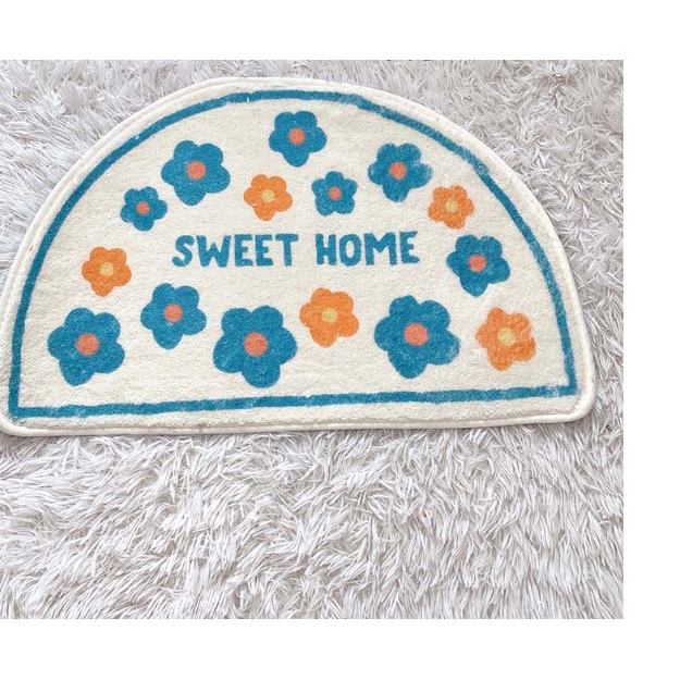 [ CAO CẤP] Thảm bông Cashmere Nice Day mềm mịn trải phòng tắm ( thảm lau chân )