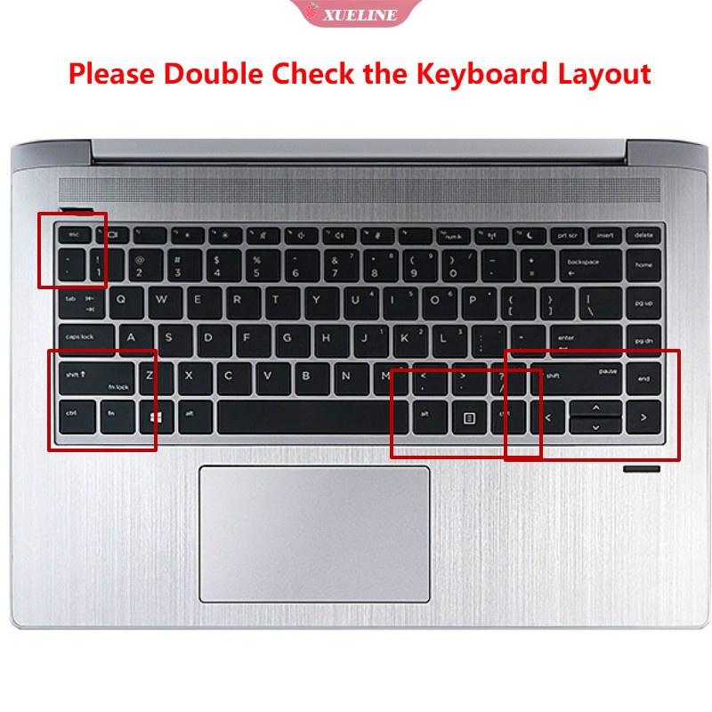 Miếng Silicon Bảo Vệ Bàn Phím Laptop Hp Zhan 66pro Probook 440g3 / G5 430g5 14 &quot;