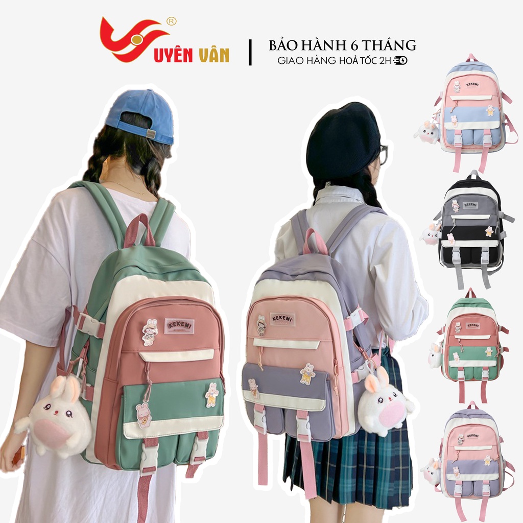Balo nữ ulzzang đi học thời trang hàn quốc dễ thương đáng yêu giá rẻ 6532