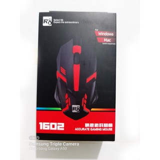 Chuột chuyên Game R8 1602 đèn led đa màu