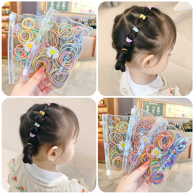 SET CỘT TÓC TRƠN CHO BÉ