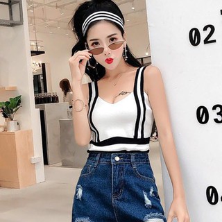 Áo tank top không dây nữ