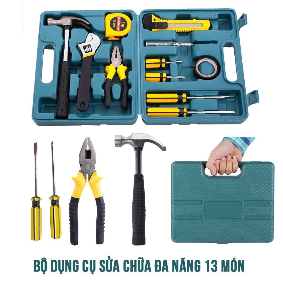 Bộ Dụng Cụ Sửa Chữa Đa Năng 16 Món - Gia Dụng SAPOO