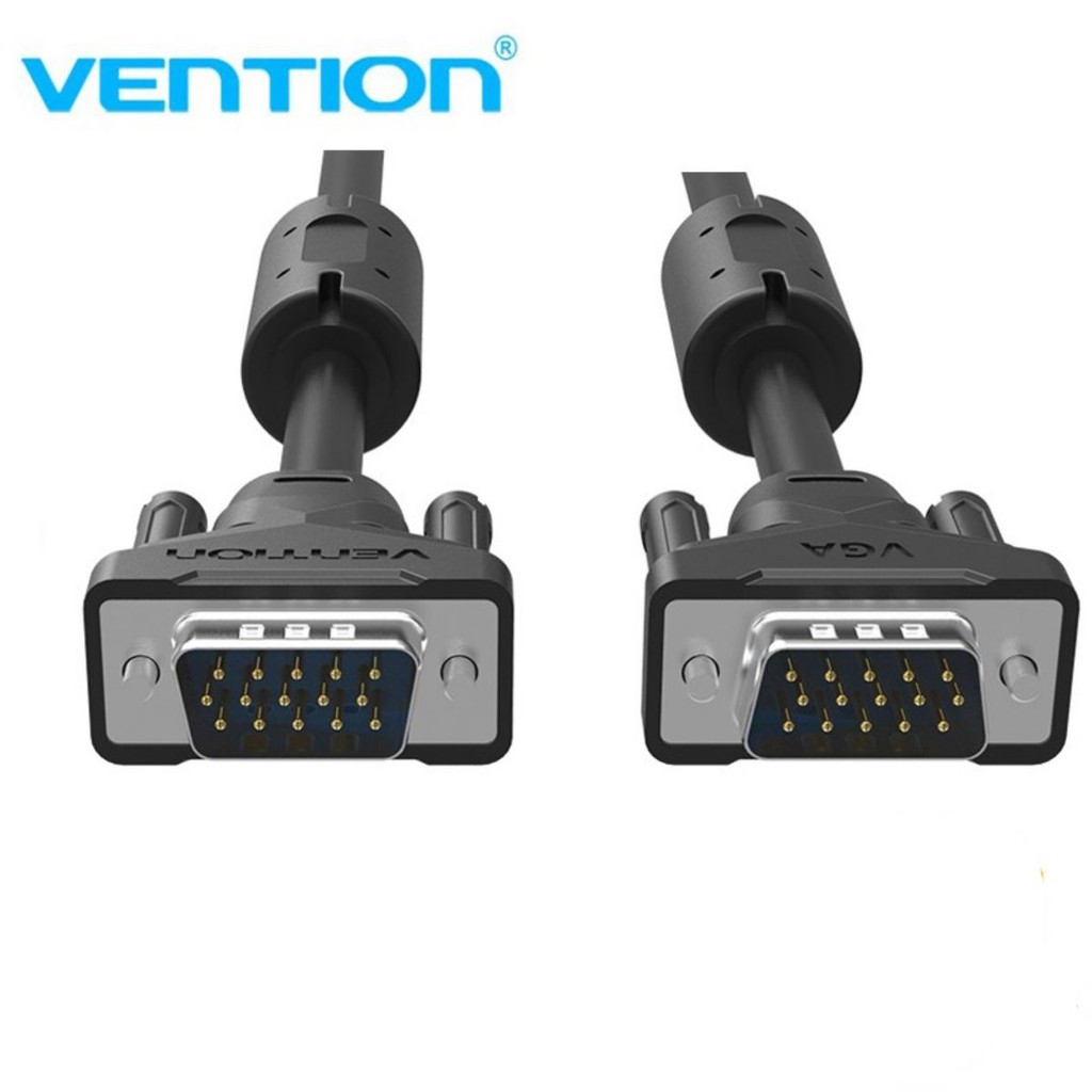 Cáp VGA tròn(3+6) Vention, dài 1,5m đến 10m VAG-B04 - BEN