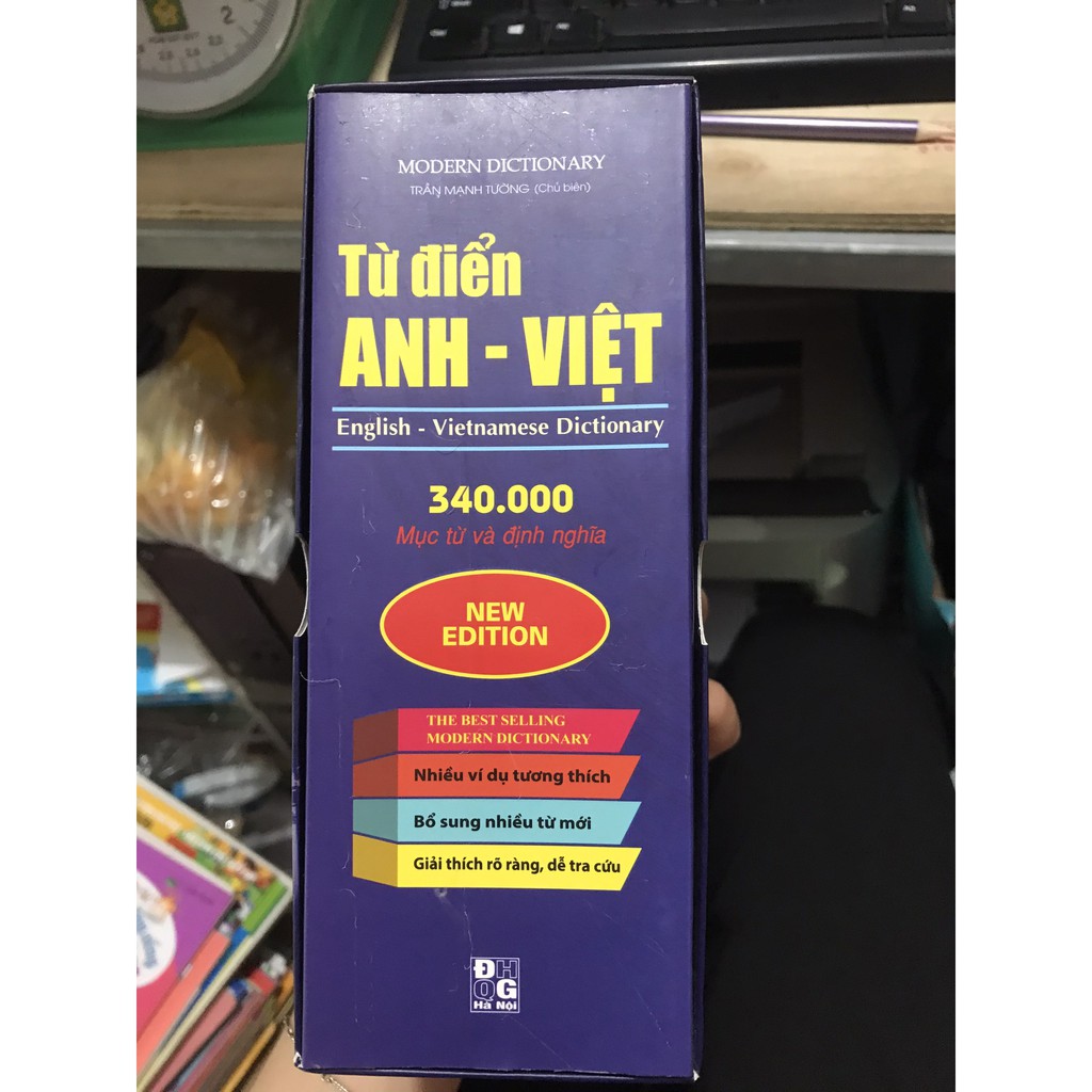 Sách - Từ điển Anh - Việt 340.000 mục từ và định nghĩa