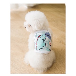 Áo ba lỗ khủng long cho thú cưng
