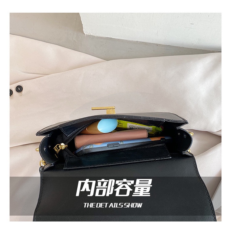 Túi đeo chéo nữ tông nâu trơn basic hot trend 2022 BAG U TRN19