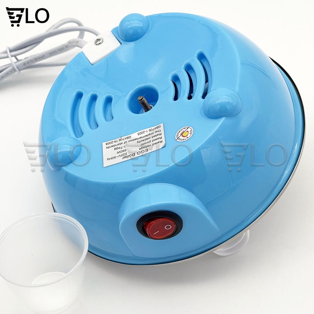 Máy Luộc Trứng Hấp Thức Ăn Đa Năng 2 Tầng, Nồi Hấp Bánh Bao, Rau Củ, Hải Sản