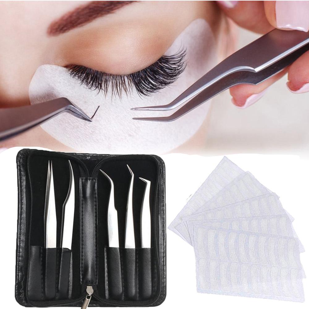 Bộ Nhíp Gắp Lông Mi Chuyên Nghiệp Chống Tĩnh Điện Dành Cho Nữ