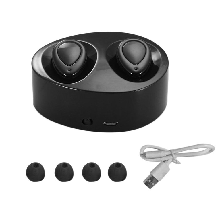 PK TWS-K2 In-ear 4.1 Headset Wireless Earphone With Mic Charger Box