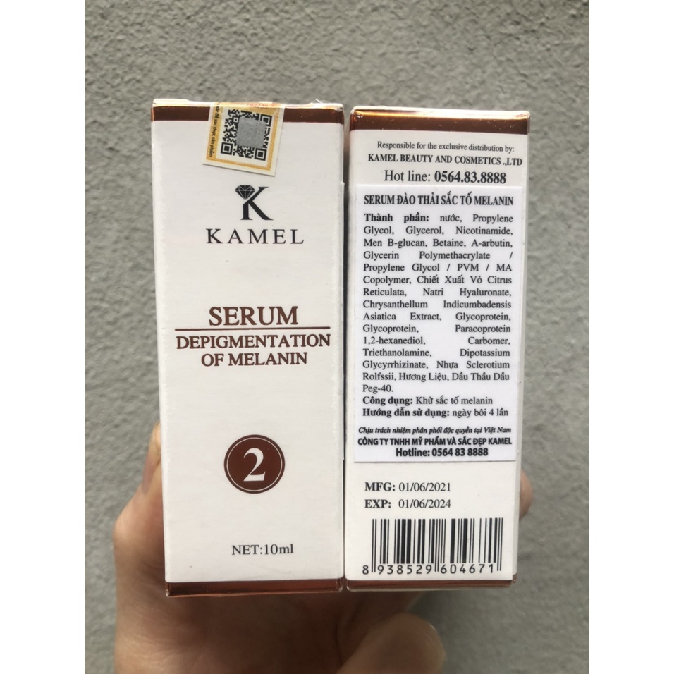 Serum Bộ xóa nám chân sâu tại S.PA và tại nhà