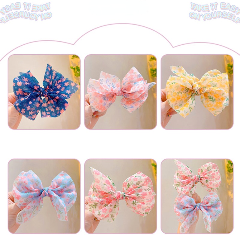 Kẹp Tóc Nơ Dễ Thương Cho Bé Gái