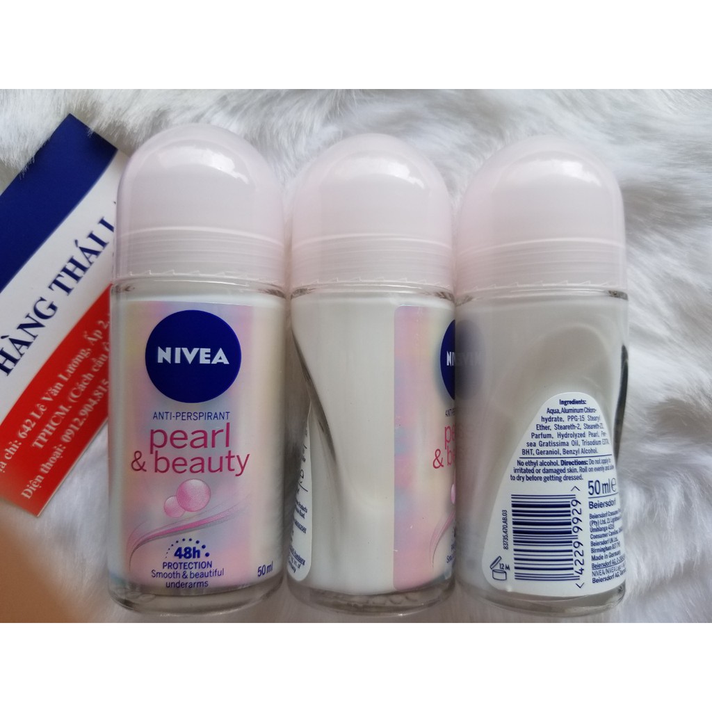 Lăn khử mùi Nivea nữ 50ml