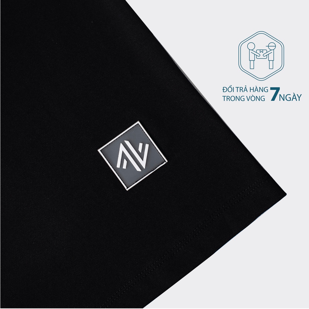 Áo Thun ZNATION Fall Tee Unisex Oversize Màu đen