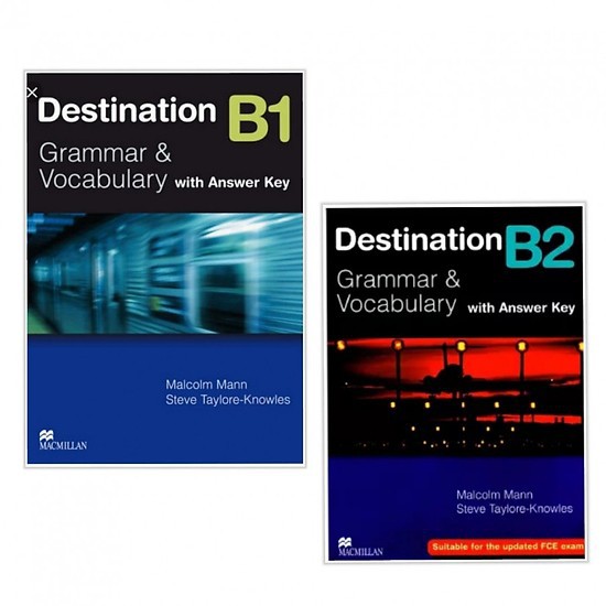 Sách Destination B1, B2 - Grammar, Vocabulary ( Bộ 2 cuốn)