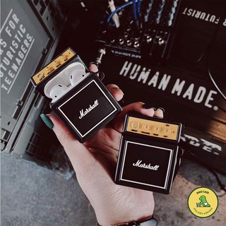 [Đẹp - Độc - Chất] Case Vỏ Bao Airpods Đựng Tai Nghe Airpod 1 2 Pro Loa Marshall Chất Liệu Silicon Dẻo