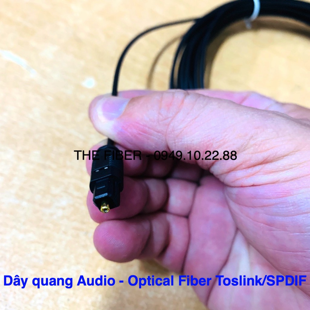 Dây quang Audio Toslink SPDIF Optical dài 3M/5M/7M10M/15M/20M