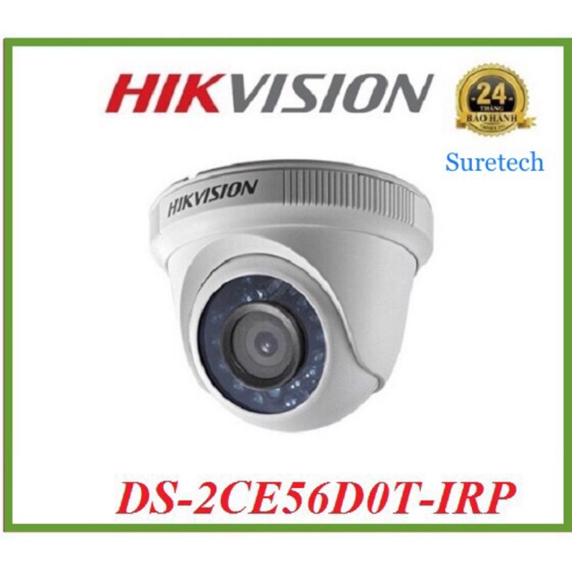 [ NHẬP Mã LETHCAM GIẢM NGAY 10k] Camera Hikvision 2MP DS-2CE56D0T-IRP - Hàng chính hãng