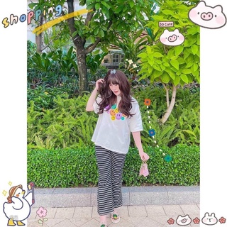 SET ÁO THUN QUẦN ỐNG RỘNG