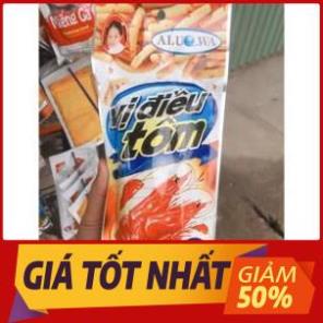 Snack tăm cay vị điều tôm