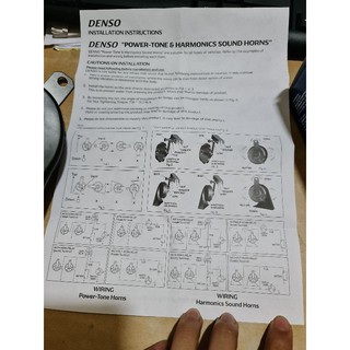 Còi sên Denso chính hãng
