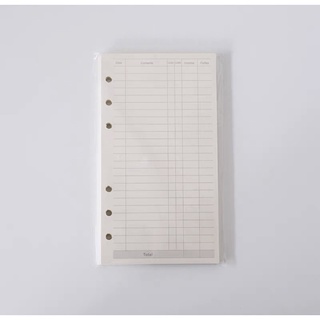 Giấy thay sổ còng Giấy ruột sổ nhẫn 6 lỗ