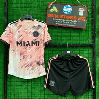 Áo Đá Banh Miami Hồng ZK–Đồ Bóng Đá, Thể Thao Nam Nữ Mẫu Mới 2022