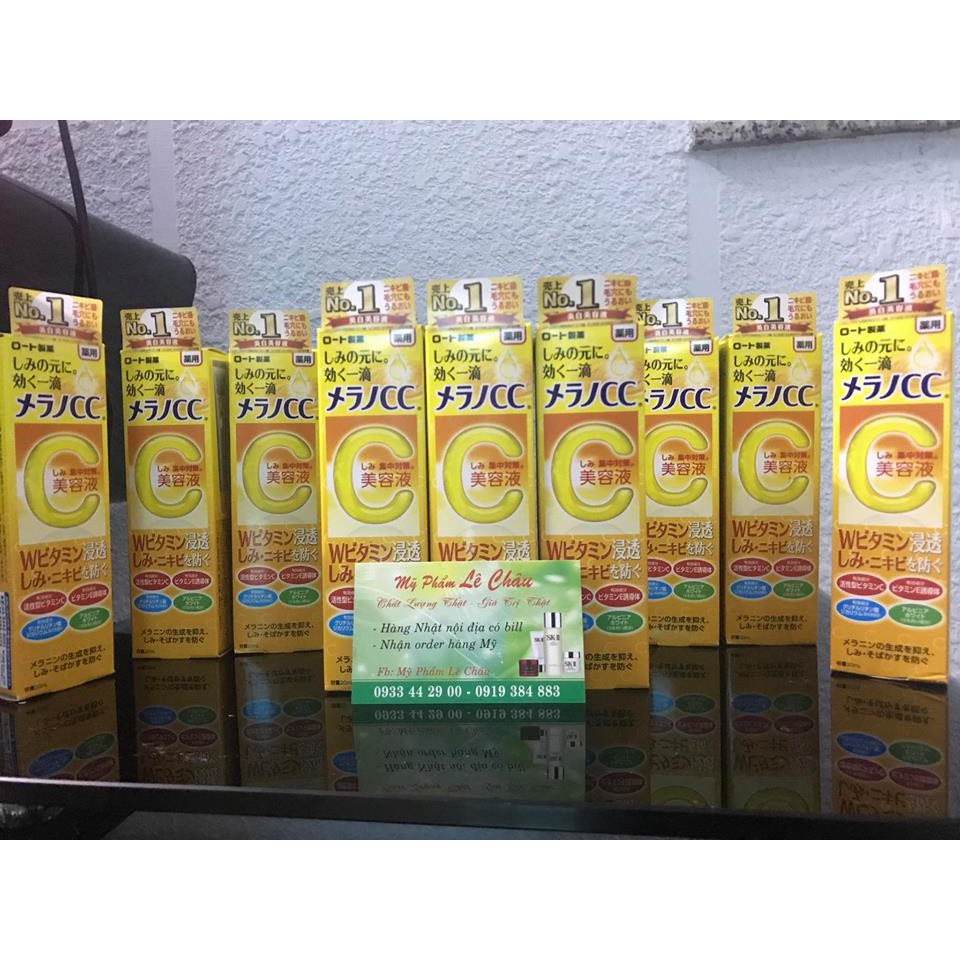 ( Chuẩn nội địa) SERUM GIẢM THÂM NÁM MELANO CC 20ML