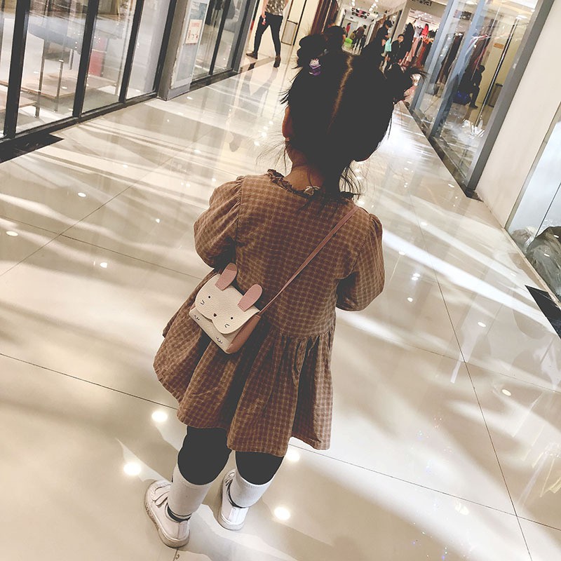 Túi đeo mini hình thỏ dễ thương cho bé gái