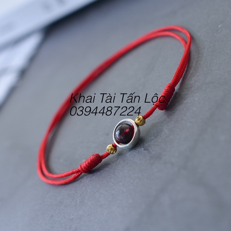 Lắc chân , vòng chân dây chỉ đỏ chuyển vận , giải vận đen