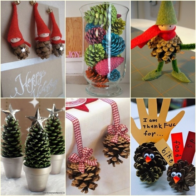 Quả thông khô, trái thông trang trí, quả thông decor chụp ảnh size đại hàng đẹp tuyển chọn
