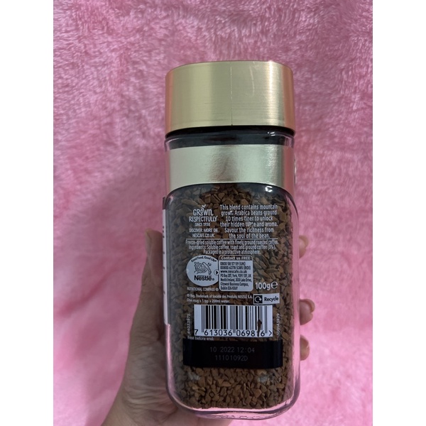 Cà phê hòa tan Nescafe Gold Blend hủ 100gr