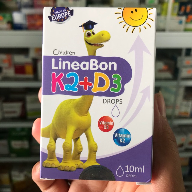 LineaBon K2+D3 bổ sung vitamin k2 và D3 giúp hấp thu canxi