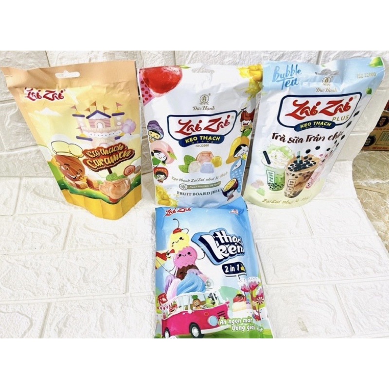 Thạch Zai Zai Túi 320G (Túi Dài mẫu mới)