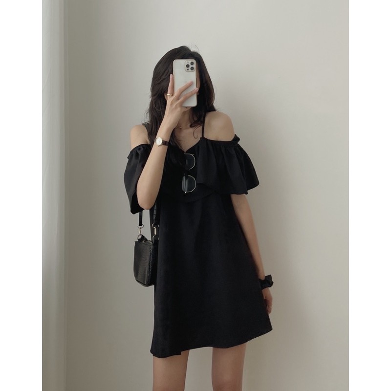 váy 2 dây kèm scrunchies 2125 | BigBuy360 - bigbuy360.vn