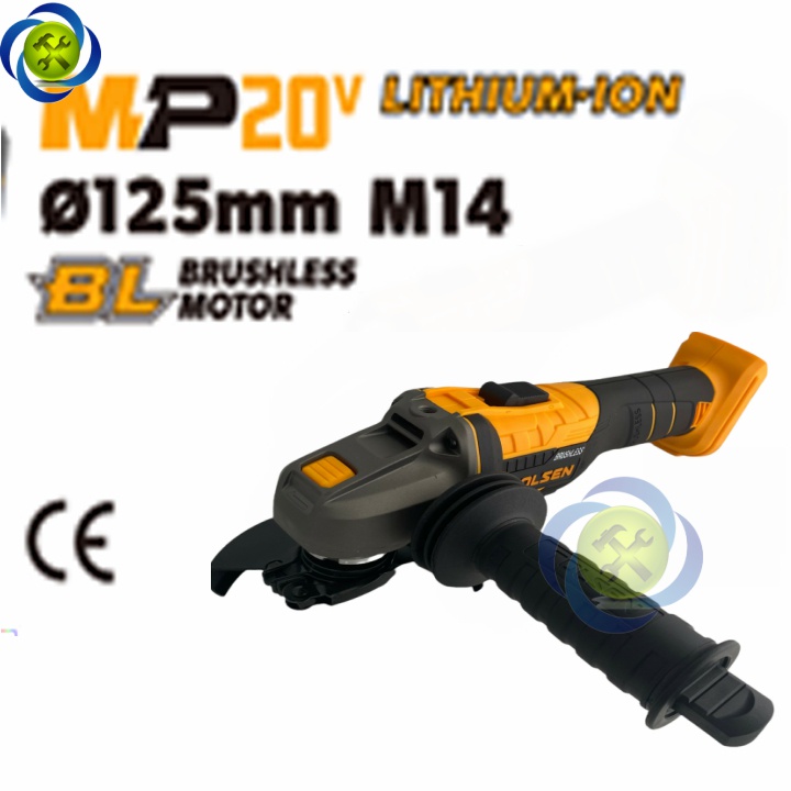 Thân máy mài dùng Pin 20V động cơ không chổi than Tolsen 87278