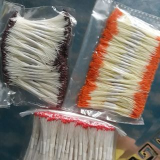 Nhụy hoa mai, hoa đào ( set 10 bó nhỏ/tép), nhị xanh (set 10 cây)