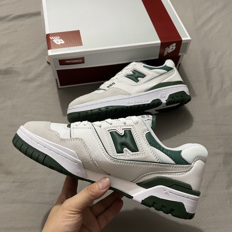 Giày Sneaker NB550 Xanh lá - Full box