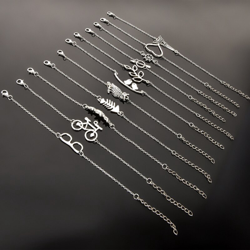 Vòng Tay Mạ BạC KiểU DáNg Đơn GiảN