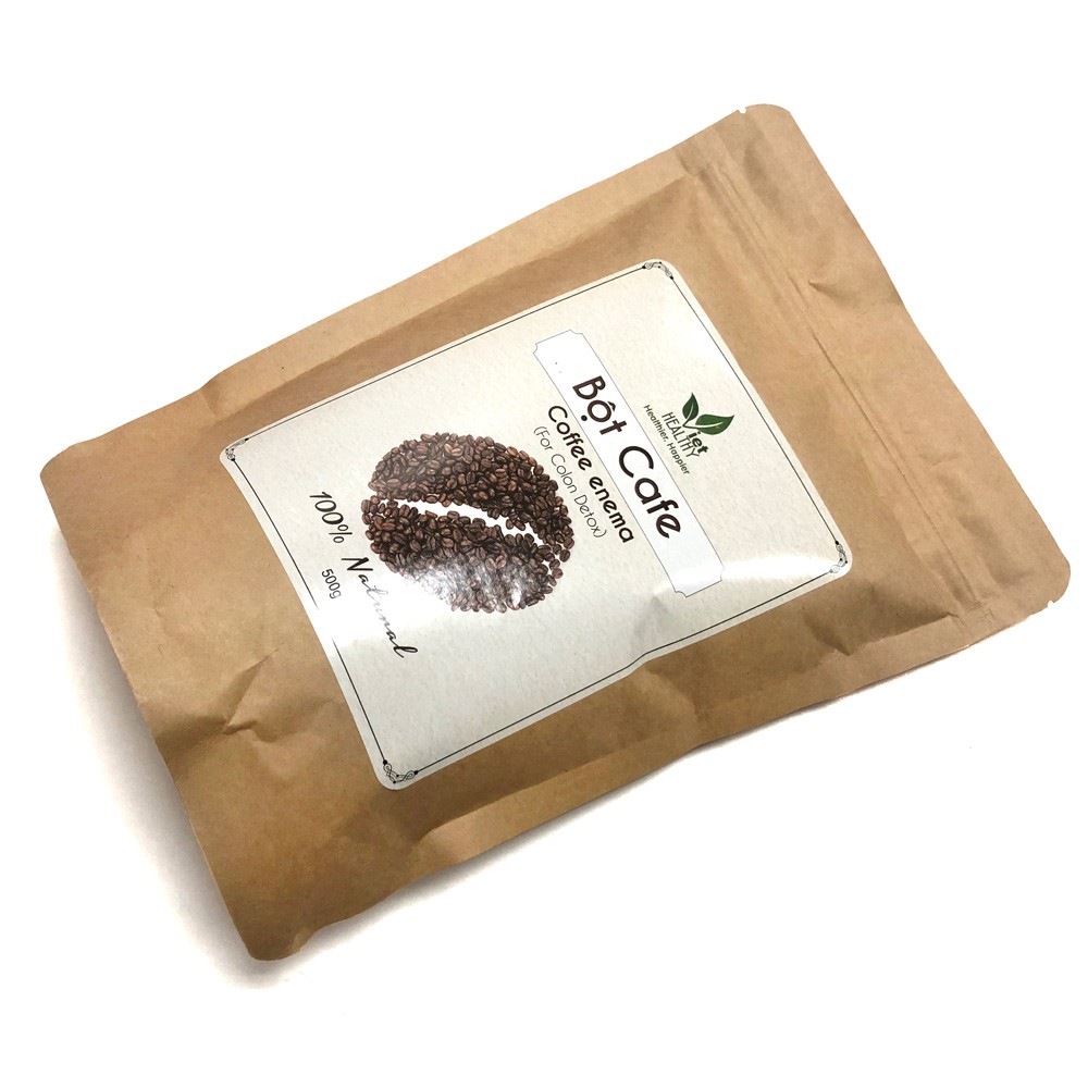 Bột Coffee Enema nguyên chất VietHealthy 500g