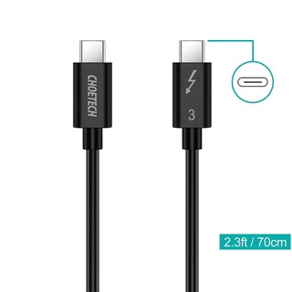 Dây cáp CHOETECH USB-C ra USB-C chuẩn Thunderbolt 3 - A3008 (Tất cả các sản phẩm di động/iPad/Macbook)
