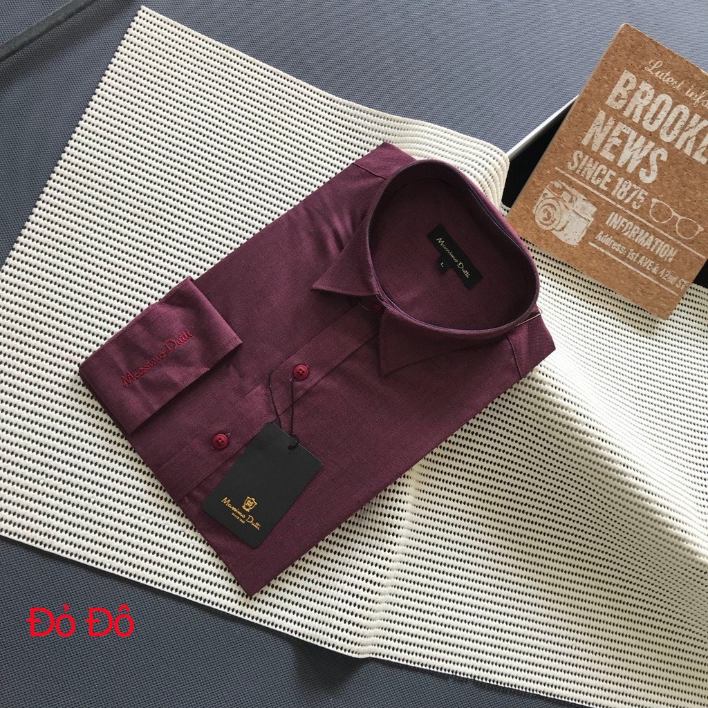 Áo sơ mi nam dài tay công sở chất kate gân cực đẹp ASMDBP002 | BigBuy360 - bigbuy360.vn